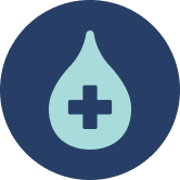 Icon of blood drop