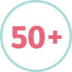 50+